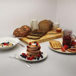 西式早餐组合3D模型下载